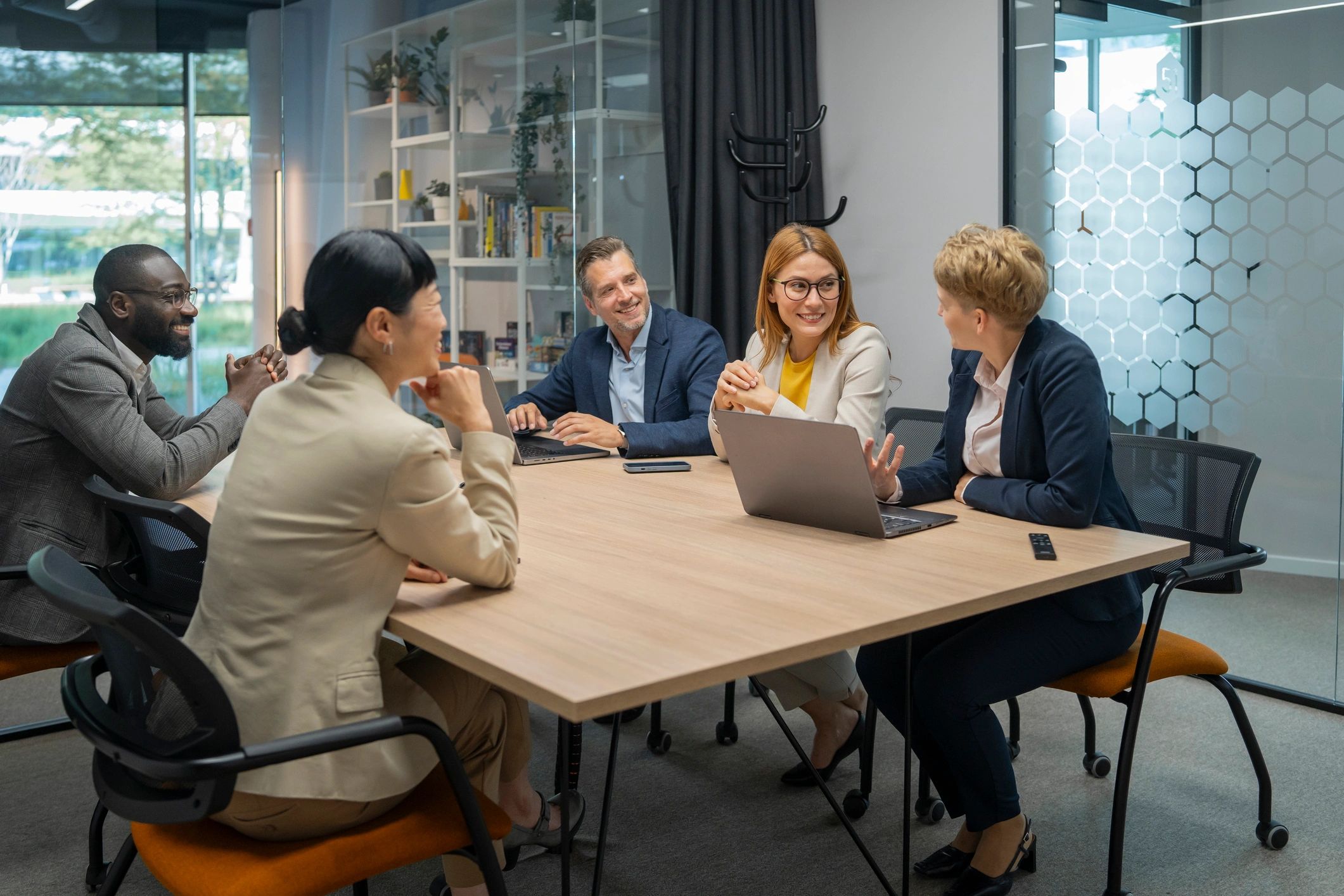 Professional consulting team